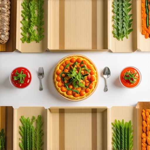 Luxury wedding catering with sustainable packaging and fresh ingredients