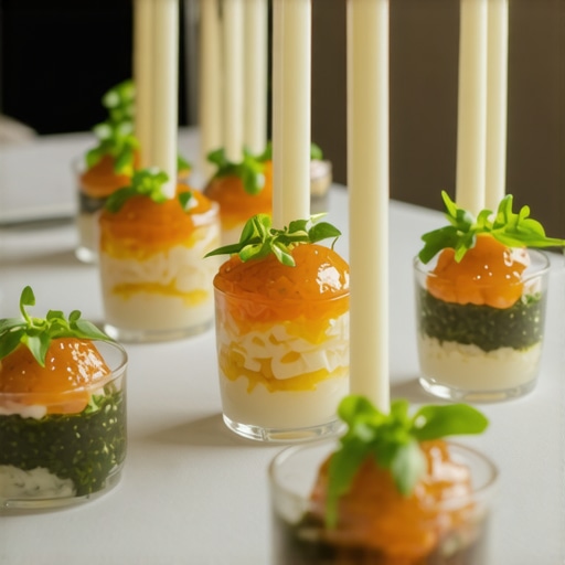 Wedding table with innovative dishes and digital planning tools