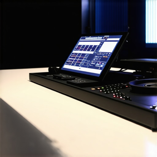 A modern catering command center with multiple screens showing live data streams