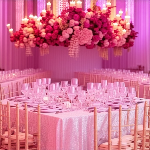 Private servers providing personalized wedding service with cultural elements in a luxurious setting