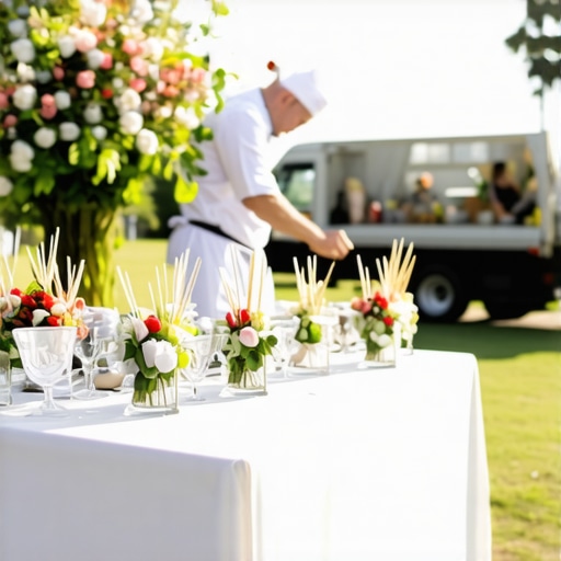 Reliable Delivery & Private Chef Options for Wedding Perfection at Noon