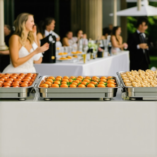 Reliable Servers & On-demand Food Delivery for Memorable Weddings