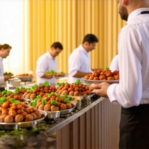 Reliable Servers & On-demand Food Delivery for Memorable Weddings