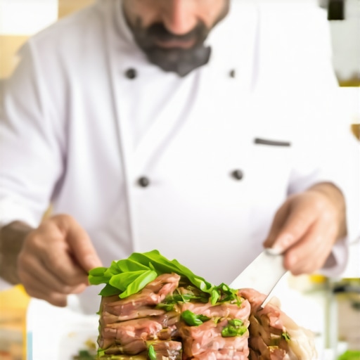 Private chef preparing gourmet dishes at wedding reception