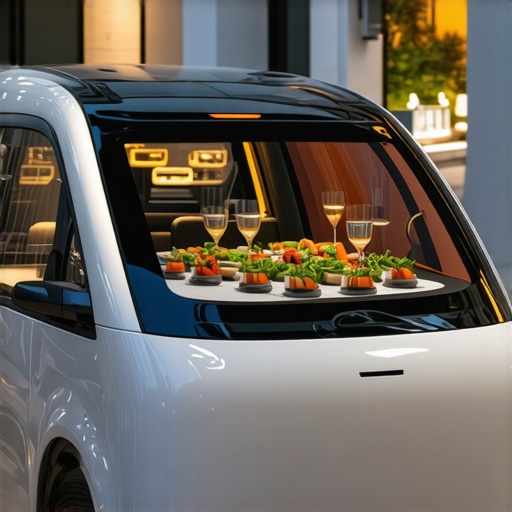 Autonomous delivery robots and virtual reality dining at a luxury wedding
