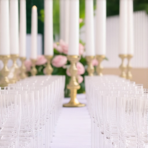 Luxury Wedding Reception with Expert Service Team Wedding staff providing attentive service at a luxurious reception with gourmet food displays.