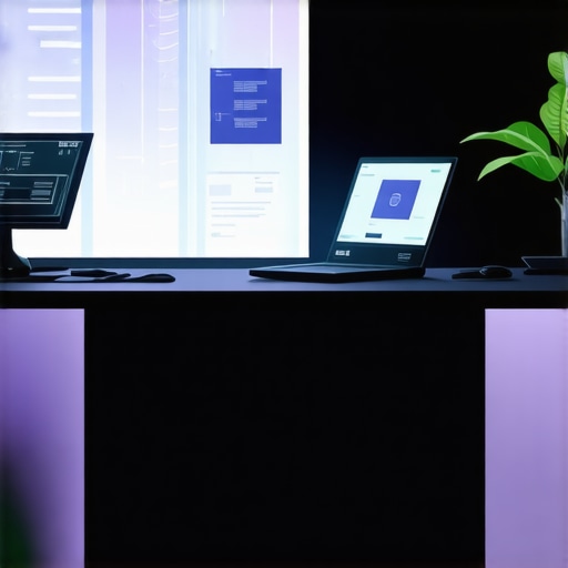 Next-Gen Wedding Logistics Hub Advanced technological setup with holographic interfaces showing wedding supply chains and real-time data.