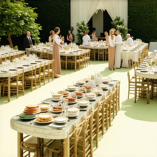 Reliable Servers & On-demand Food Delivery for Memorable Weddings in 2024