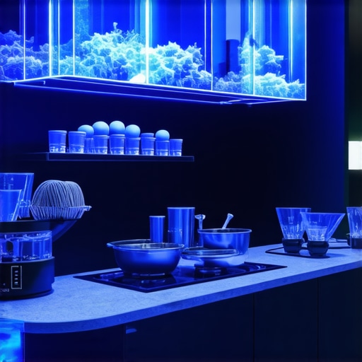 Future of Wedding Catering Technology Futuristic wedding catering setup showcasing IoT devices and augmented reality tools