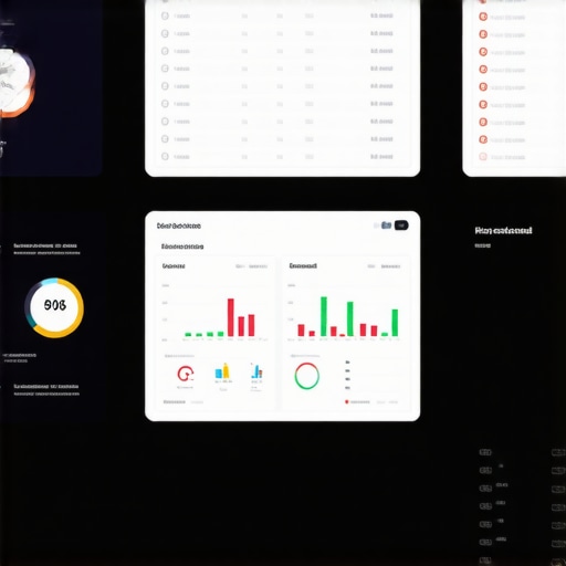 A sleek digital dashboard displaying predictive analytics for wedding catering logistics