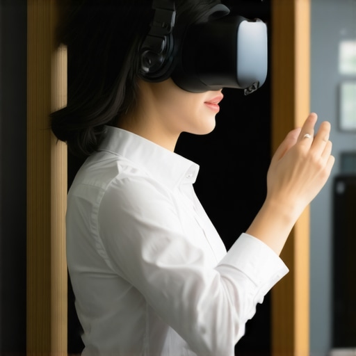 Server training using augmented reality headsets at a high-end event.