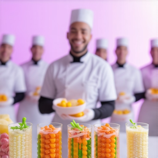 Catering staff using real-time staffing apps at a wedding to ensure smooth service