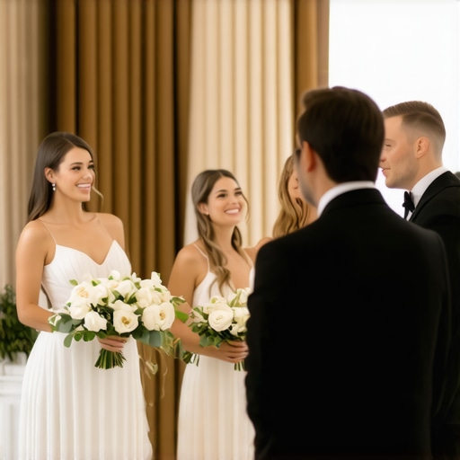Wedding staff working seamlessly at an elegant event