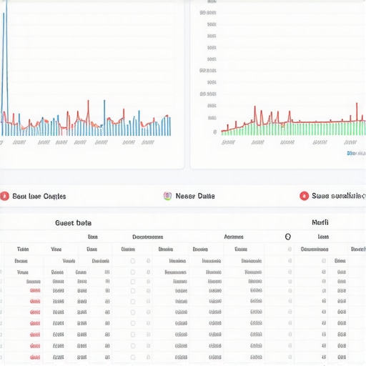 A digital interface displaying live guest preferences and staff deployment analytics for event management.
