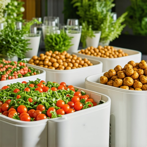 High-tech wedding catering with IoT-connected delivery containers and digital displays