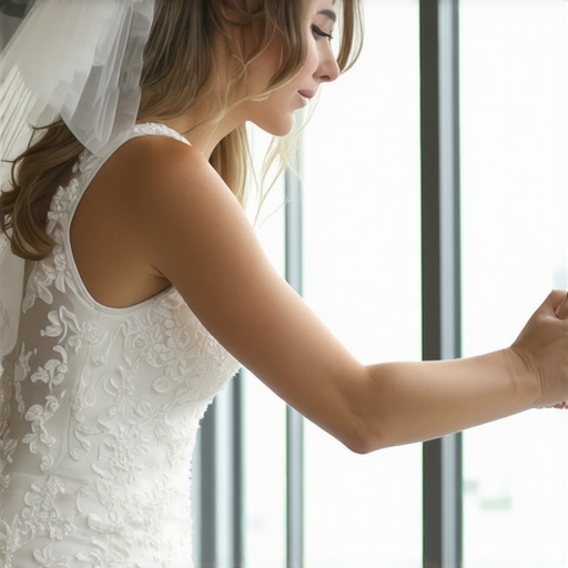 Wedding staff using analytics dashboard for staffing decisions in elegant venue