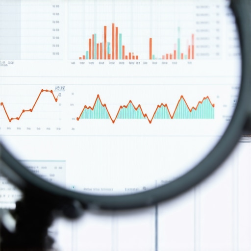 Magnifying glass examining online reviews for signs of fraud