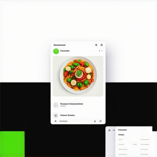 Screenshot of a catering software dashboard with real-time menu and inventory data.
