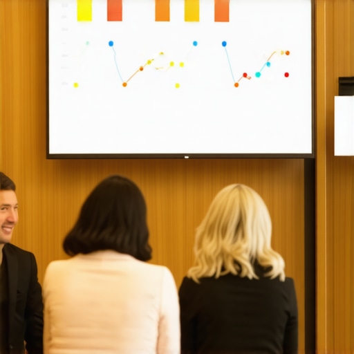 Event staff using digital tools for seamless coordination at a luxury event
