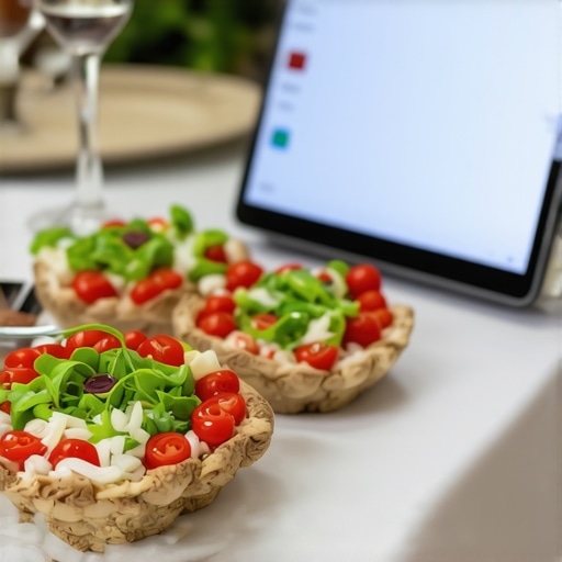 Wedding catering with embedded digital order management system