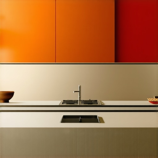 A high-end private kitchen featuring modular stations and digital systems for seamless workflow