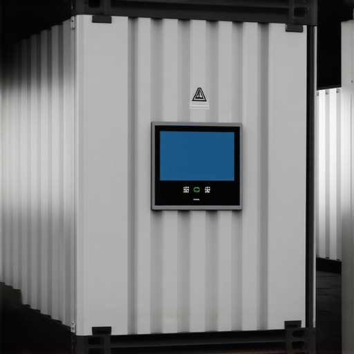 Advanced delivery container with IoT sensors monitoring temperature and humidity