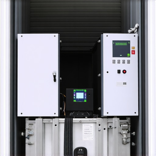 Advanced delivery container with IoT sensors monitoring temperature and humidity