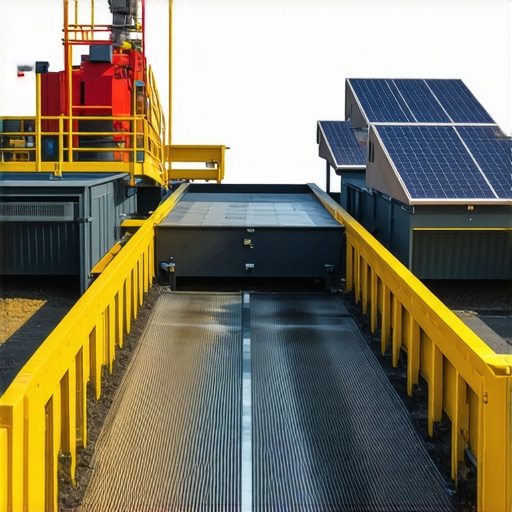 Robotics and AI technology sorting recyclables in a waste processing plant.