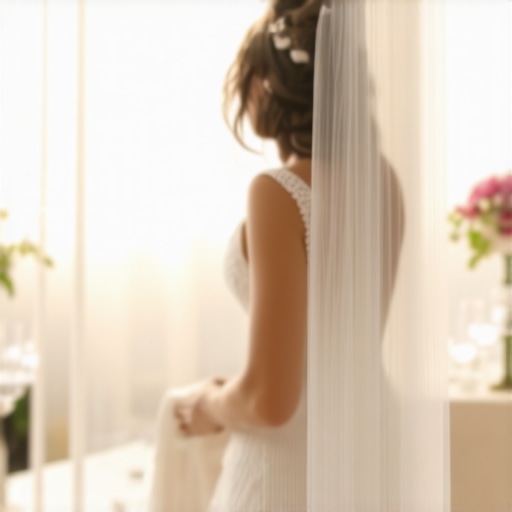 Server participating in simulation training for discreet handling at a wedding event