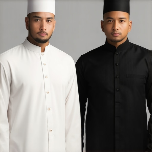 Wedding servers in personalized uniforms with cultural embroidery and modern textiles.
