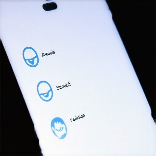 A digital interface showing background check status and credential verification icons.