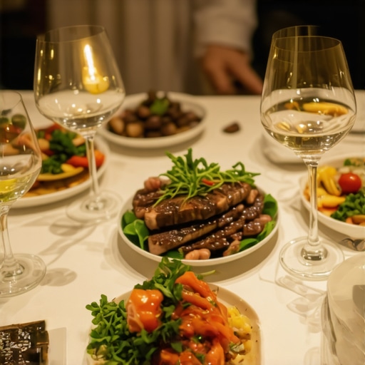 Private chef serving sophisticated cuisine at a luxury wedding event.
