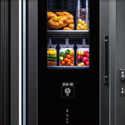 Modern smart locker system used for secure wedding catering deliveries with temperature control