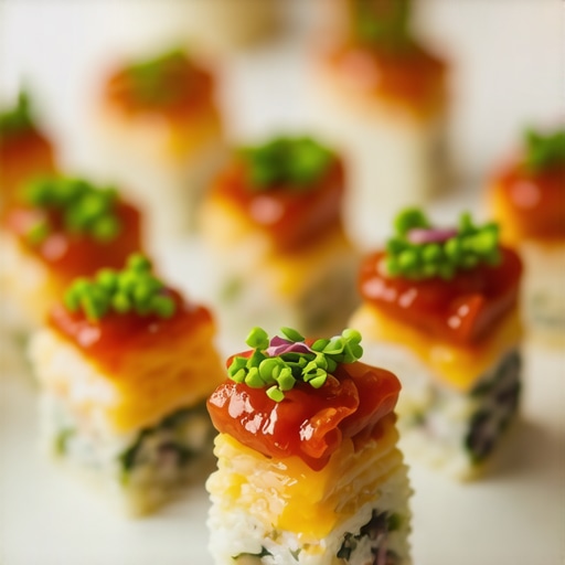 Luxury Wedding Catering Presentation Elegant wedding table with gourmet dishes and fine presentation