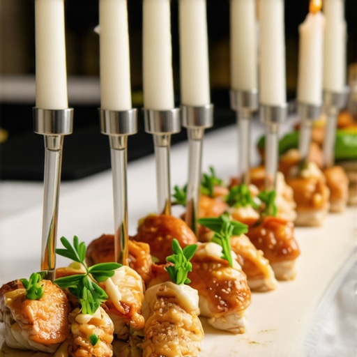 Luxury Wedding Catering and Service Wedding catering setup showcasing advanced delivery containers and attentive servers