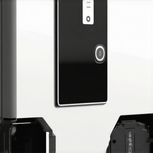 Futuristic catering container equipped with sensors and nanotech insulation ensuring precise temperature control.