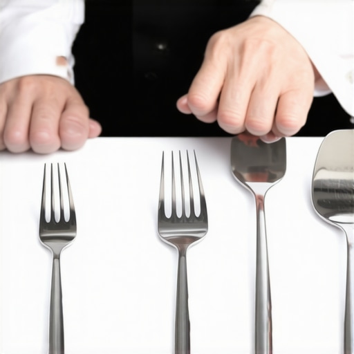 Wedding server showing corkscrew and lighter, ready for service