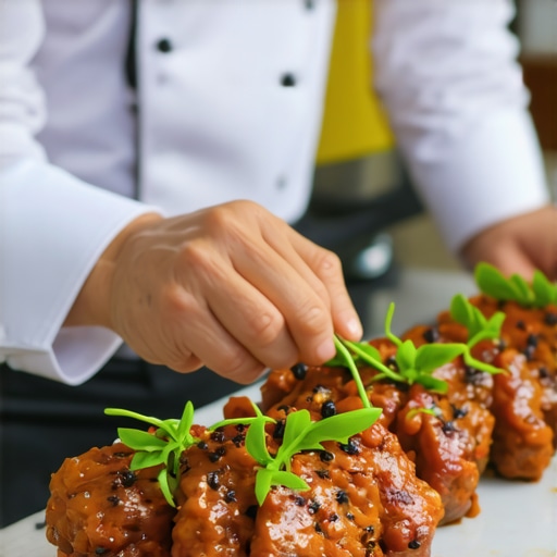 A professional private chef working alongside dedicated service staff during a high-end wedding reception