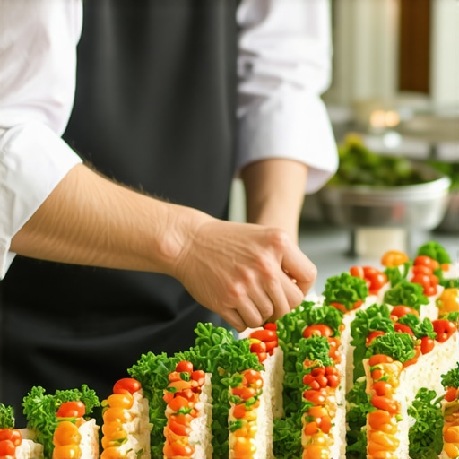 Caterers providing discreet and professional service at a wedding event