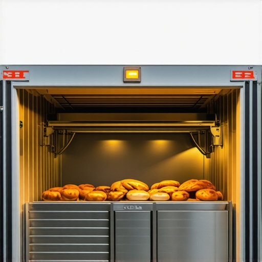 Close-up of a smart catering container showing sensor nodes embedded in the lid to monitor internal pressure and temperature.