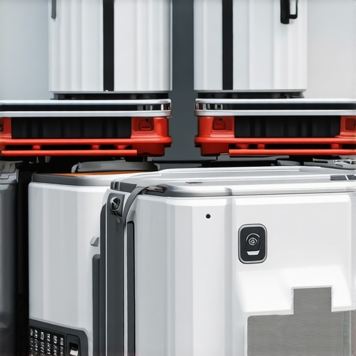 Modern insulated catering containers with IoT sensors in transit for wedding catering.