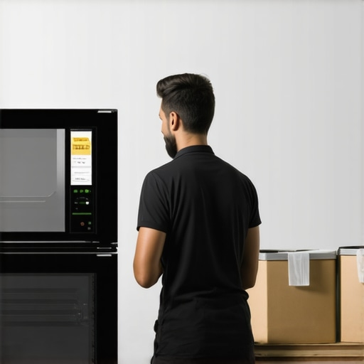 Kitchen with Wi-Fi-enabled cooking and reheating appliances