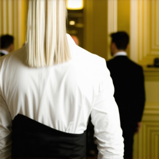 Wedding staff maintaining professionalism and etiquette