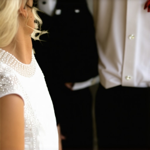 Elegant wedding service teamwork in action. Wedding servers collaborating under a lead captain's guidance during a formal event.