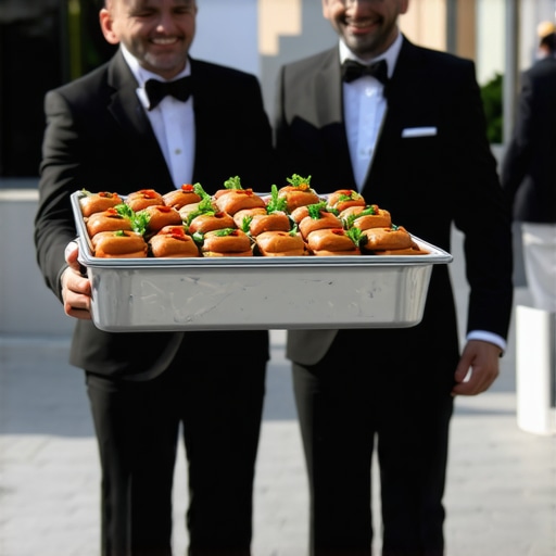 High-Tech Wedding Catering Delivery in Action High-tech wedding catering delivery utilizing IoT technology ensuring optimal food conditions