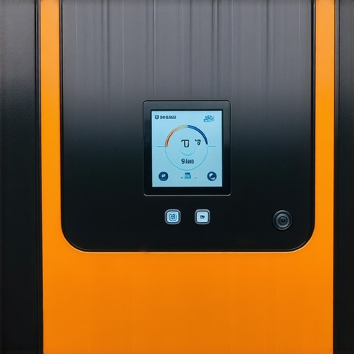 Futuristic catering delivery truck equipped with smart technology for temperature control and GPS tracking