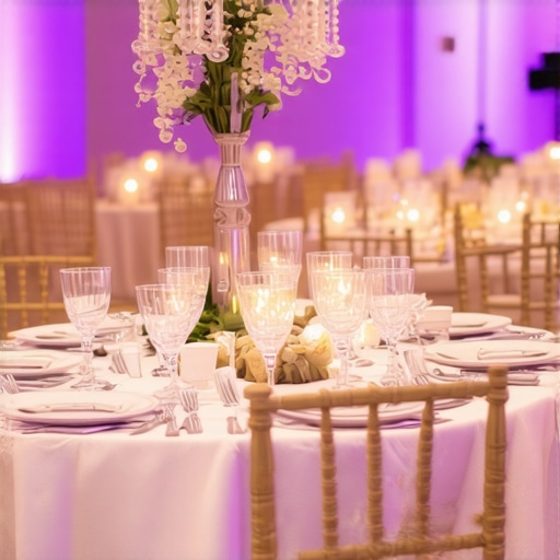 Servers providing impeccable service at a high-end wedding event.