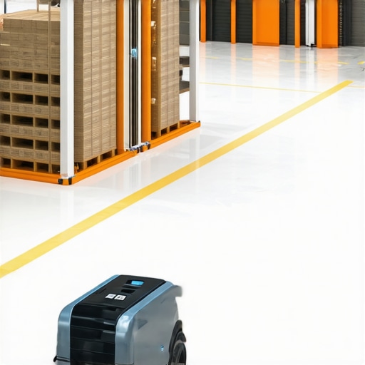 Next-Gen Urban Logistics Hub Autonomous delivery robots operating in micro-warehousing environment