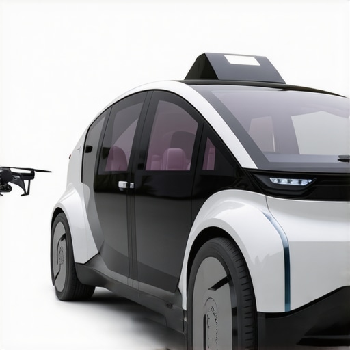 Next-Gen Wedding Delivery Innovations Autonomous vehicles and drones delivering wedding catering in an elegant venue
