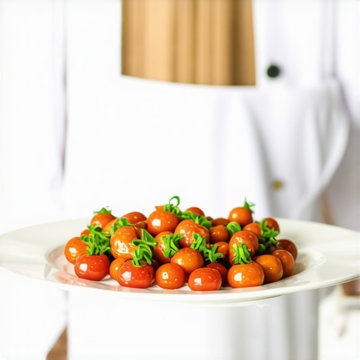 Wedding servers delivering food at an upscale reception with attentive guests